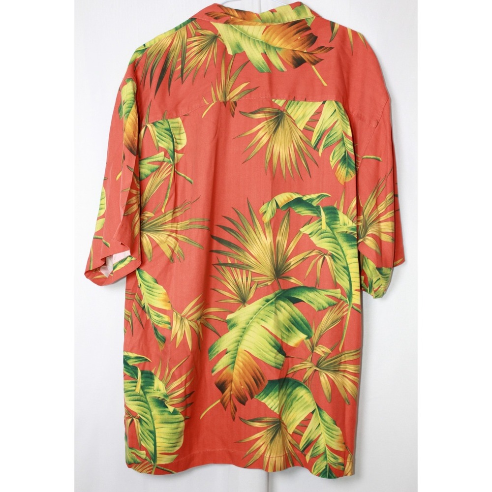 Tommy Bahama Silk Shirt Size Large - Picture 7 of 11